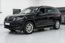 Skoda Kodiaq 2016-2023 Side Steps Tayga Black (2 pcs, Aluminum) photo 1
