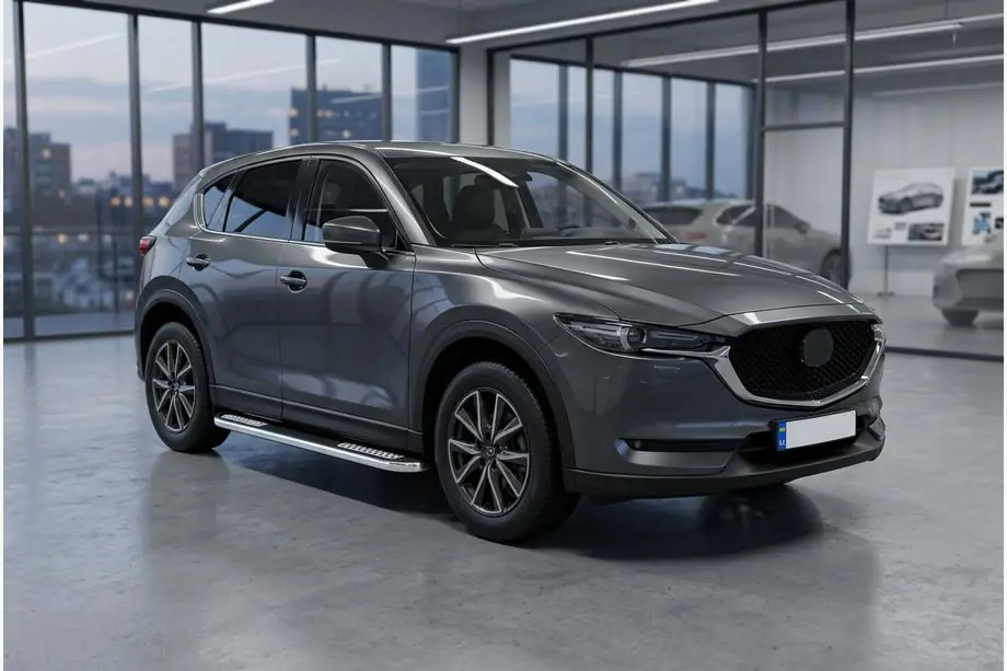 Mazda CX-5 2017–2025 Side Steps Tayga V2 (2 pcs, Aluminum) Image