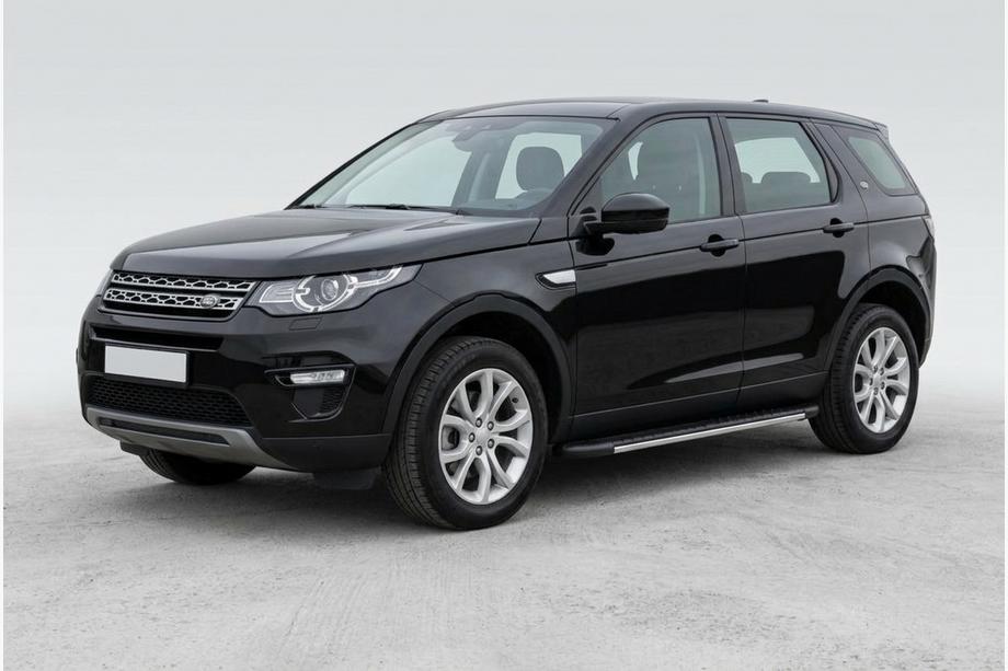 Land Rover Discovery Sport 2014- Side Steps Bosphore Grey (2 pcs, Aluminum) Image