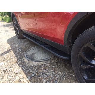 Side Steps Bosphore Black (2 pcs, Aluminum) Land Rover Discovery Sport 2014- photo 4