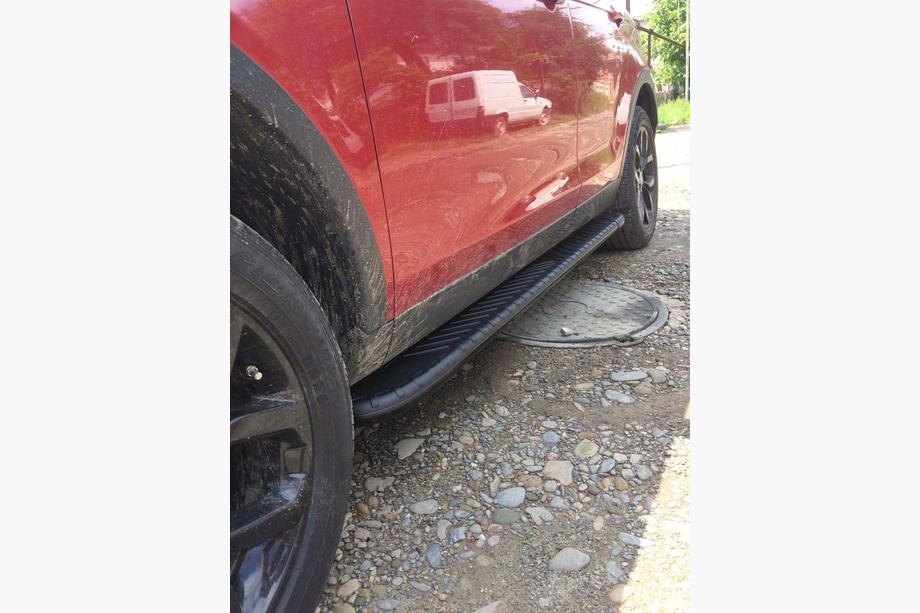 Land Rover Discovery Sport 2014- Side Steps Bosphore Black (2 pcs, Aluminum) 2019+ Photo 8