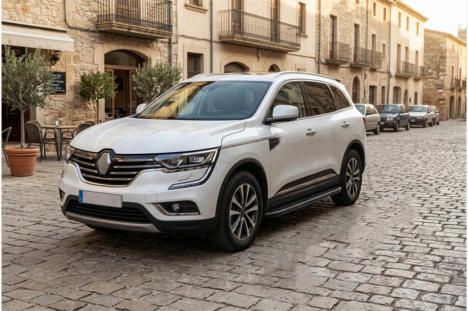Renault Koleos 2016-2024 Side Steps Bosphore Black (2 pcs, Aluminum) Image