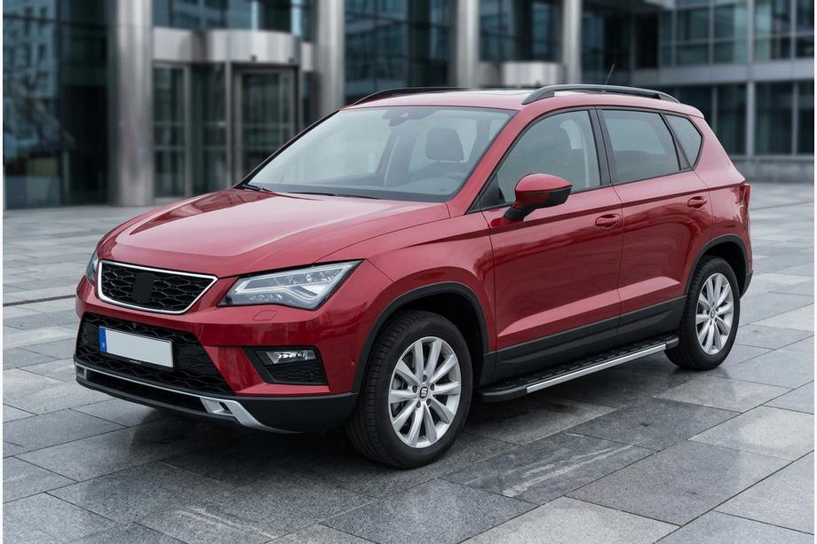 Seat Ateca 2016- Side Steps Duru (2 pcs, Aluminum) Image