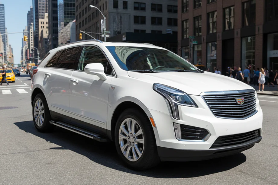 Cadillac XT5 2016- Side Steps Rainbow (2 pcs, Aluminum) Image