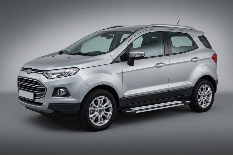 Ford Ecosport 2013-2022 Side Steps Rainbow (2 pcs, Aluminum) Image