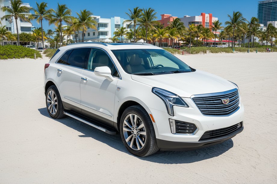 Cadillac XT5 2016- Side Steps Maya V1 (2 pcs, Aluminum) Image