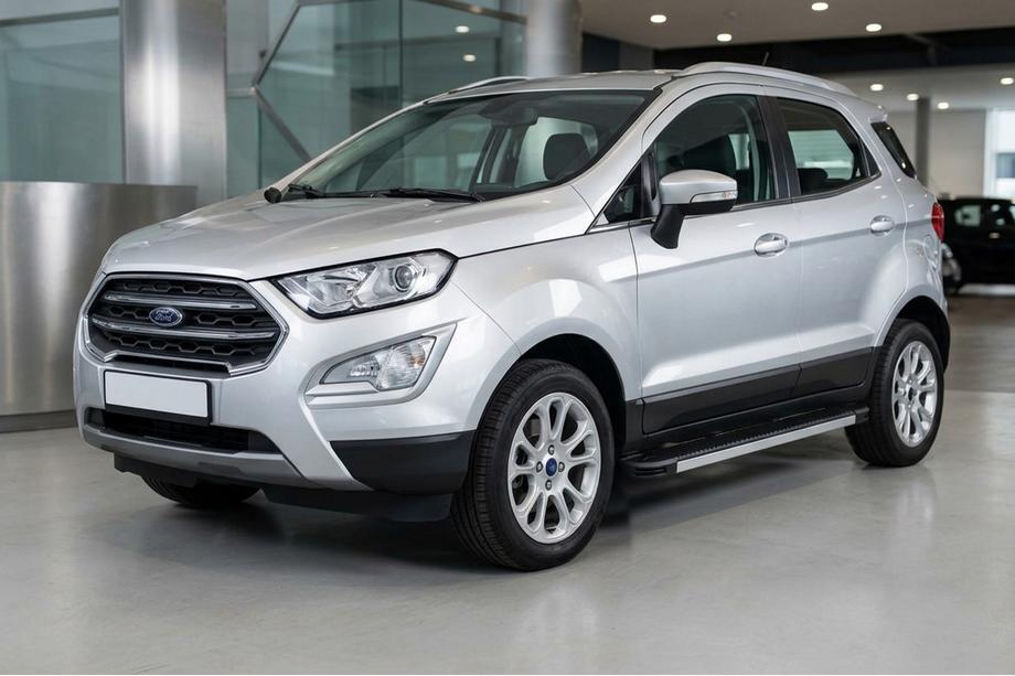 Ford Ecosport 2013-2022 Side Steps Maya V1 (2 pcs, Aluminum) Image