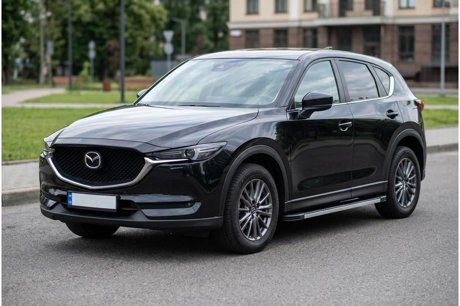 Mazda CX-5 2017–2025 Side Steps Maya V1 (2 pcs, Aluminum) Image