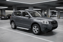 Geely Emgrand X7 2011- Side Steps Maya V2 (2 pcs, Aluminum) photo 1