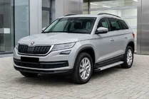 Skoda Kodiaq 2016-2023 Side Steps Maya V2 (2 pcs, Aluminum) photo 1