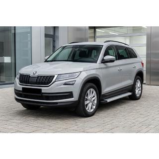 Side Steps Maya V2 (2 pcs, Aluminum) Skoda Kodiaq 2016-2023 photo 1