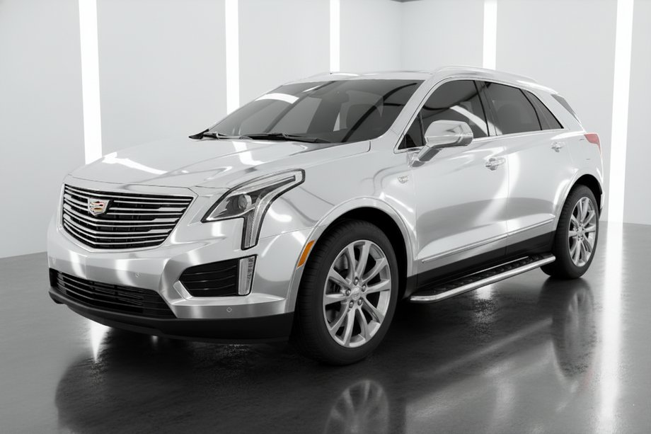 Cadillac XT5 2016- Side Steps Maydos V1 (2 pcs, Aluminum) Image