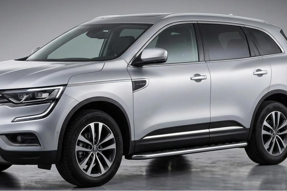Renault Koleos 2016-2024 Side Steps Maydos V1 (2 pcs, Aluminum) Image
