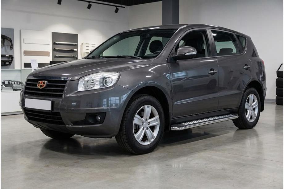 Geely Emgrand X7 2011- Side Steps Maydos V2 (2 pcs, Aluminum & Stainless Steel) Image
