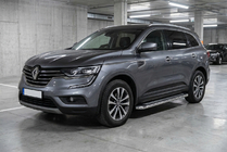 Renault Koleos 2016-2024 Side Steps Maydos V2 (2 pcs, Aluminum & Stainless Steel) photo 1