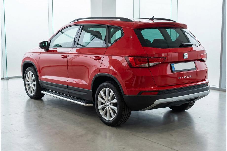 Seat Ateca 2016- Side Steps Maydos V2 (2 pcs, Aluminum & Stainless Steel) Image