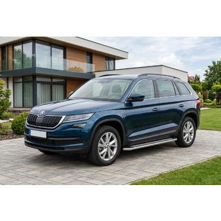 Side Steps Maydos V2 (2 pcs, Aluminum & Stainless Steel) Skoda Kodiaq 2016-2023 photo 1