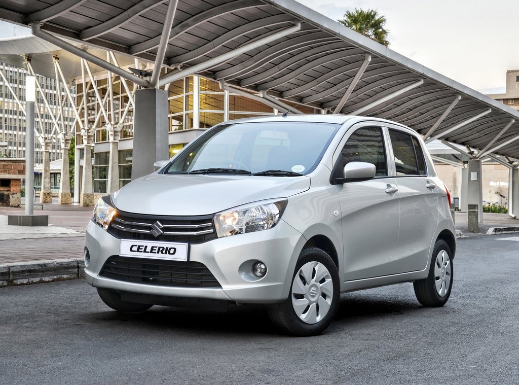 Overview of the compact hatchback Suzuki Celerio
