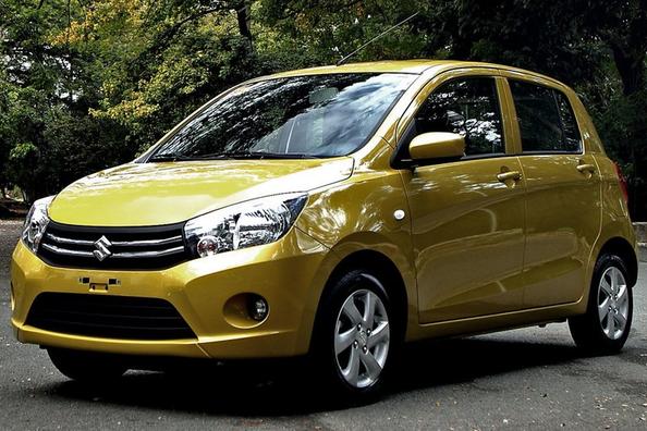 Overview of the compact hatchback Suzuki Celerio