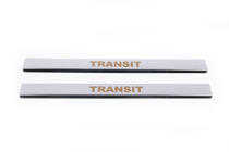 Ford Transit 2000–2014 Door Sill Covers Carmos V1 (2 pcs, Stainless Steel) photo 2