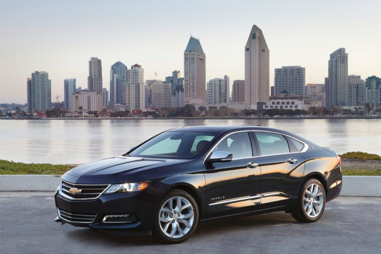 The tenth-generation Chevrolet Impala sedan