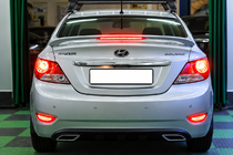 Hyundai Accent 2011-2017 Spoiler Niken V2 (primed for painting) photo 1