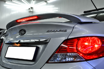 Hyundai Accent 2011-2017 Spoiler Niken V2 (primed for painting) photo 4