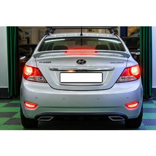 Spoiler Niken V2 (primed for painting) Hyundai Accent 2011-2017 photo 1