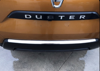 Renault Duster 2018-2024 Rear Bumper Protector Carmos V1 Stainless Steel photo 1