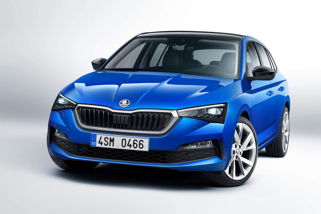 The new hatchback Skoda Scala in the model range of the company