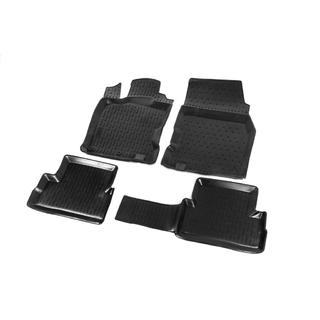 Rubber Floor Mats (4 pcs, Niken 3D) Nissan Qashqai 2014-2021 photo 2
