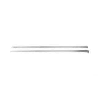 Chrome moldings for sliding doors (2 pcs, stainless steel) Citroen Berlingo 2008-2018 photo 2