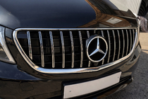 Mercedes Vito/V-class W447 2014- Front Grille GT Panamericana Chrome (2014-2023 for Vito W447) photo 2