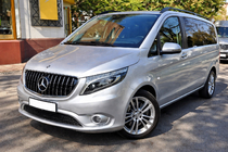 Mercedes Vito/V-class W447 2014- Front Grille GT Panamericana Chrome (2014-2023 for Vito W447) photo 5