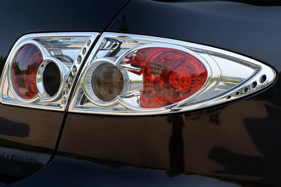 Mazda 6 2003-2008 Chrome Tail Light Covers (2 pcs, plastic) Image