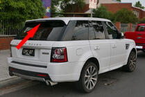 Range Rover Sport 2005-2013 Spoiler (primed for painting) photo 1