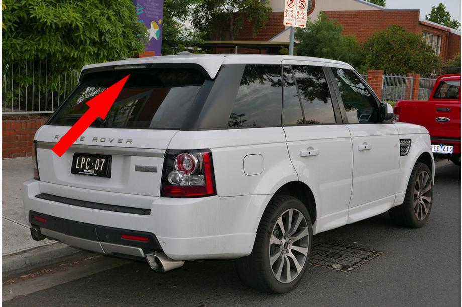 Range Rover Sport 2005-2013 Spoiler (primed for painting) Image