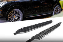 Porsche Cayenne 2018- Side steps running boards (2 pcs, aluminum) photo 4