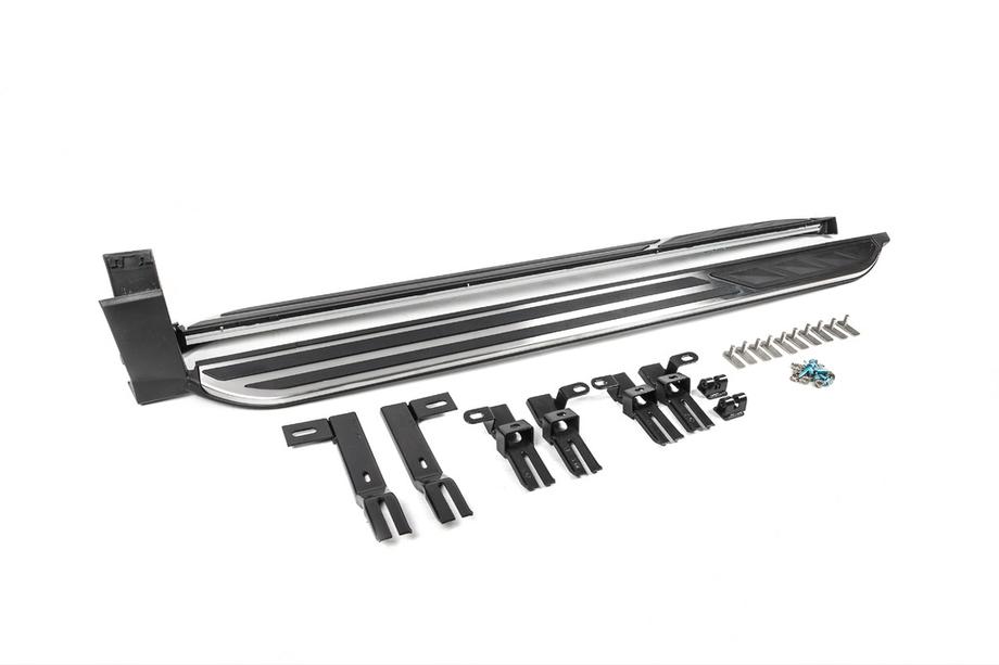 Skoda Karoq 2018- Side Steps OEM V1 (2 pcs, aluminum) Image