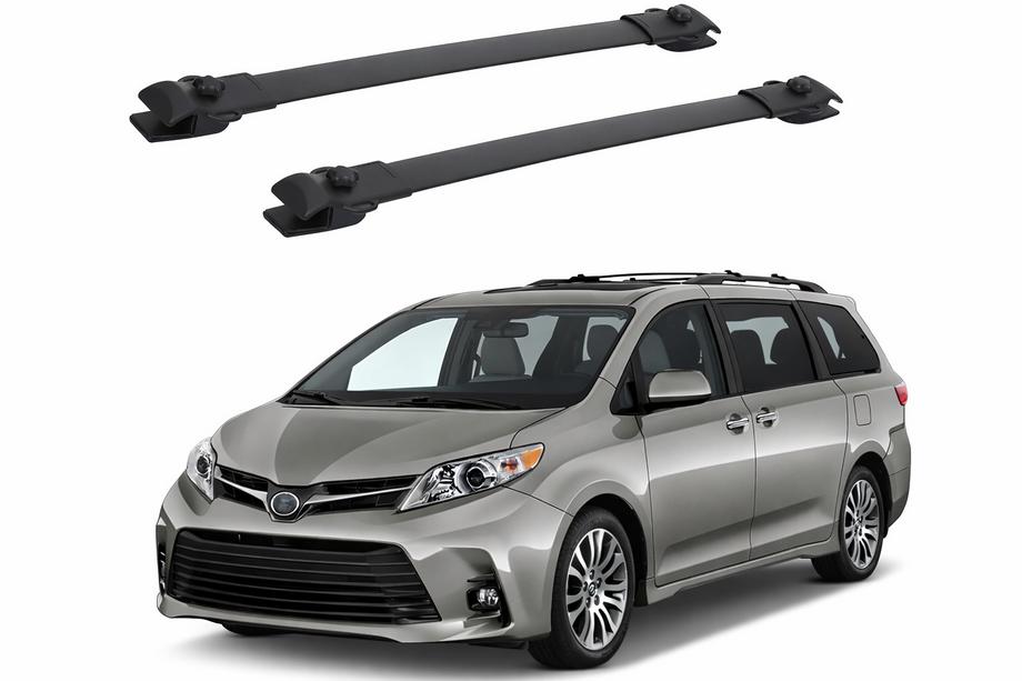 Toyota Sienna 2010-2020 Roof Rack Cross Bars (2 pcs) Image