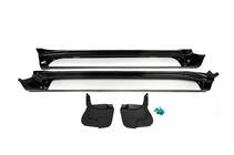 Toyota Land Cruiser Prado 150 2009-2023 Side Steps GX-Style (2 pcs, Aluminum) White (grey step) photo 3