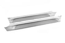 Toyota Land Cruiser Prado 150 2009-2023 Side Steps GX-Style (2 pcs, Aluminum) White (grey step) photo 13