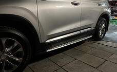 Hyundai Santa Fe 4 2018-2023 Side Steps V1-A (2 pcs) photo 1