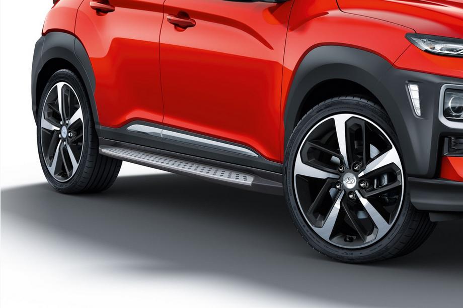 Hyundai Kona 2017-2023 Side Steps Original Design (2 pcs) Image
