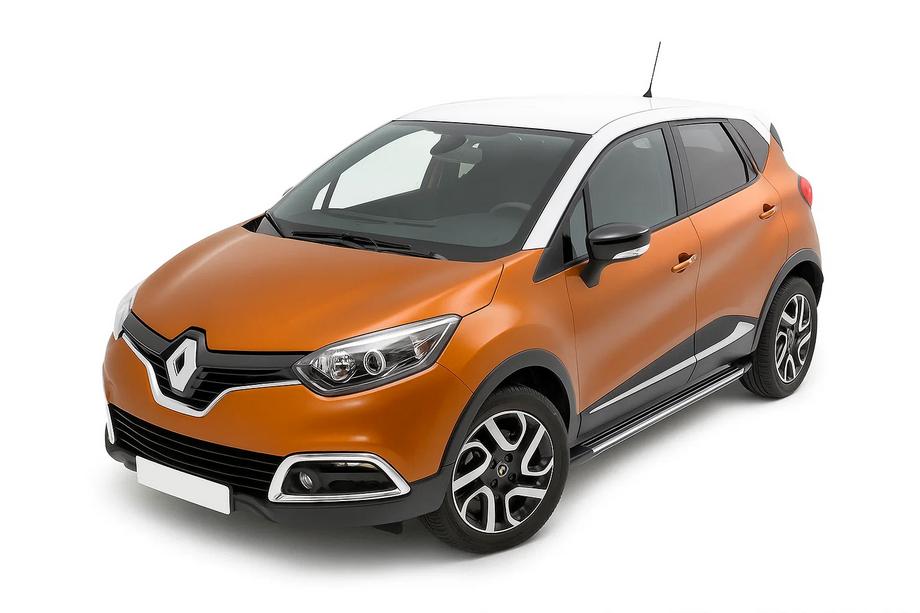 Renault Captur 2013-2019 Side Steps Original (2 pcs, Aluminum) Image