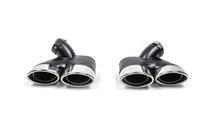 Mercedes E-class W211 2002-2009 Exhaust Tips V1 (2 pcs) photo 1