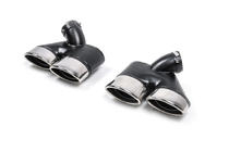 Mercedes E-class W211 2002-2009 Exhaust Tips V1 (2 pcs) photo 2