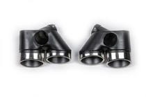 Mercedes E-class W211 2002-2009 Exhaust Tips V1 (2 pcs) photo 3