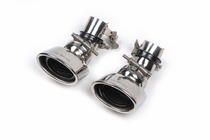 Mercedes E-class W211 2002-2009 Exhaust Tips V2 (2 pcs) photo 1
