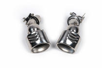 Mercedes E-class W211 2002-2009 Exhaust Tips V2 (2 pcs) photo 3
